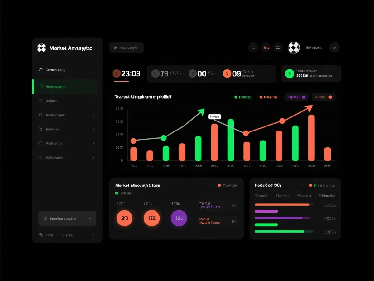 自动盘口分析界面示意图