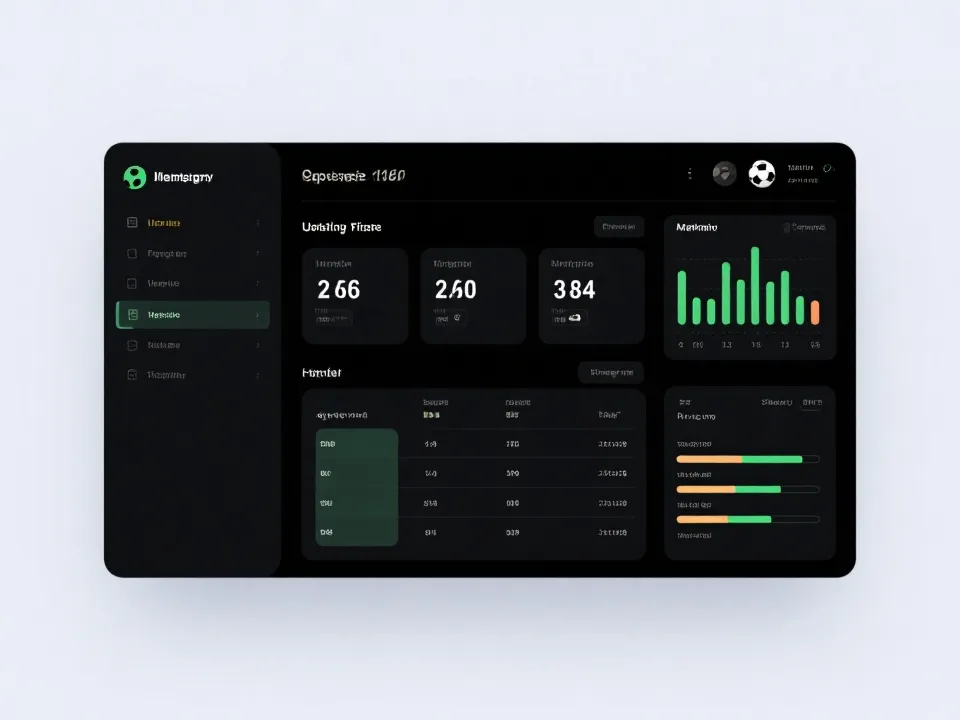 欧冠数据中心界面示意图